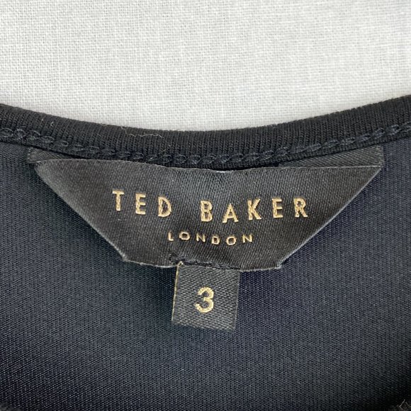 TED BAKER Stripe Full Dress - Picture 4 of 7